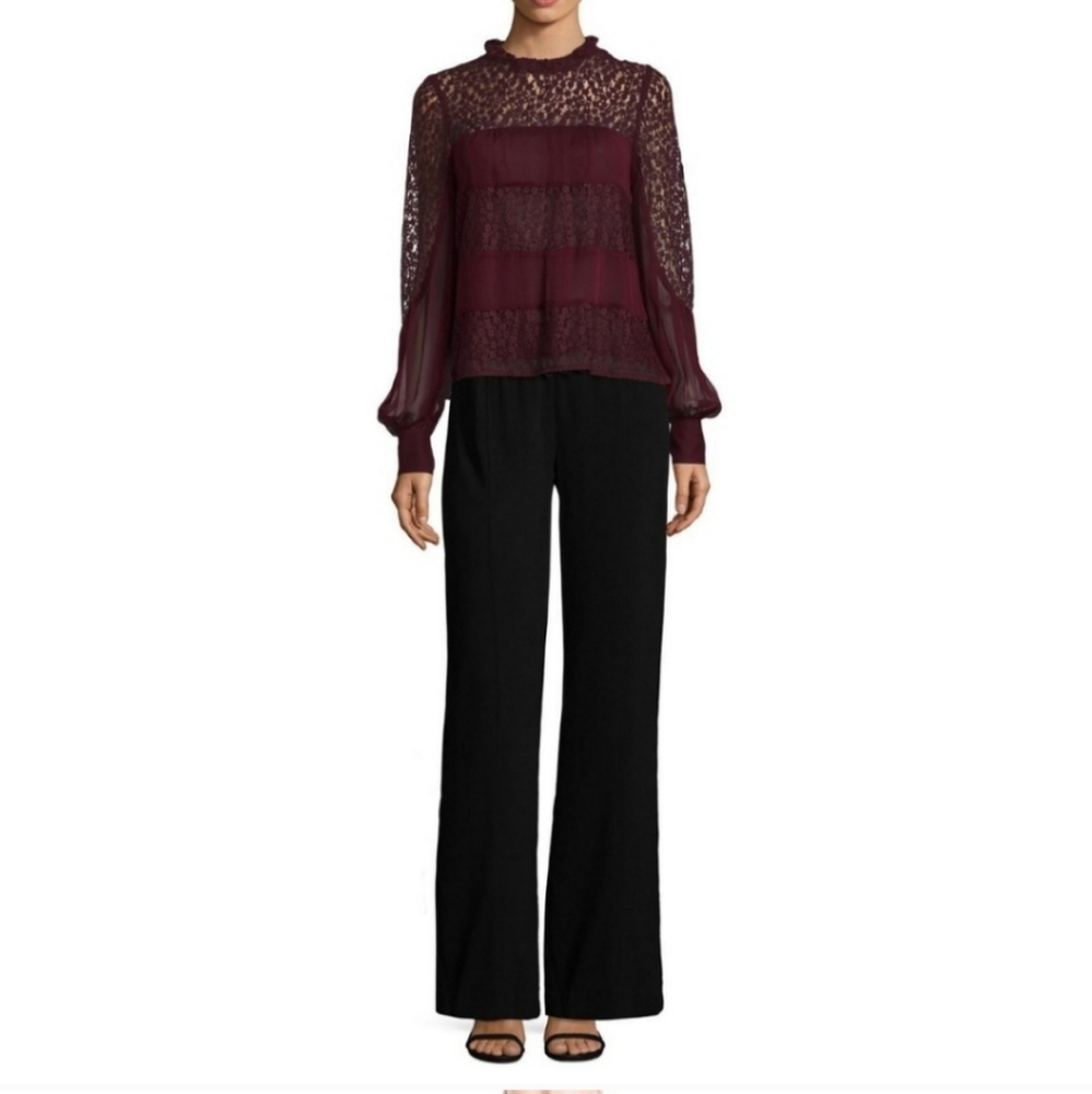 Nanette Lepore Black Casual Pants Flare Bootcut Size 10